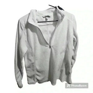 Ladies port authority half zip jacket!